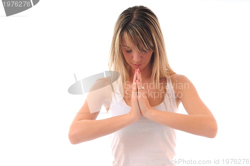 Image of woman yoga