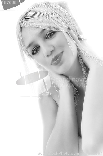 Image of woman beauty isolated 