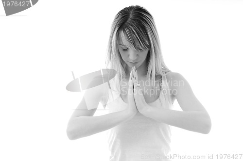 Image of woman yoga