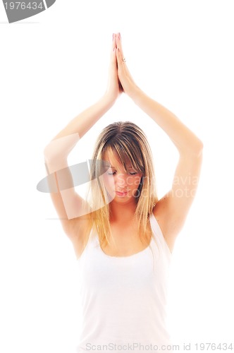 Image of woman yoga