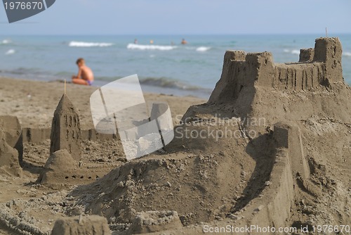 Image of sandcastle