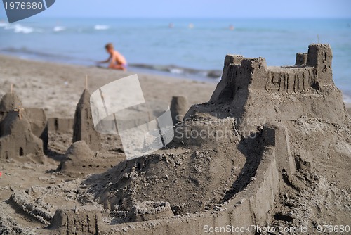 Image of sandcastle