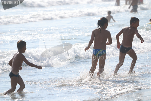 Image of child at the beach