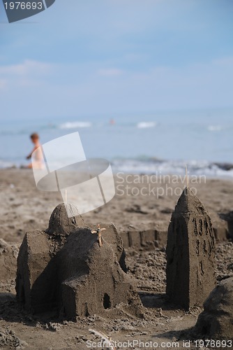 Image of sandcastle