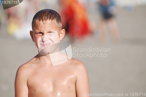 Image of child at the beach