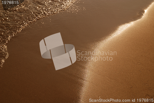 Image of sunset on sea