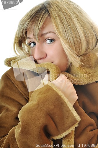 Image of woman winter coat
