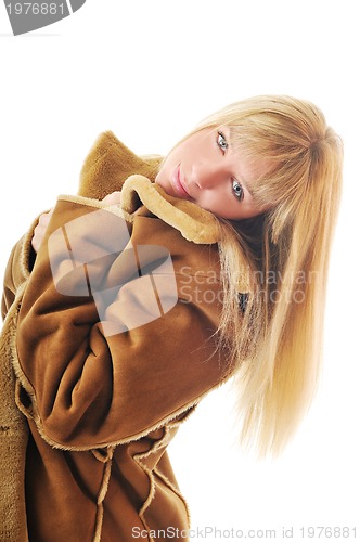 Image of woman winter coat