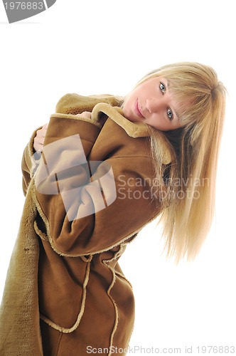 Image of woman winter coat