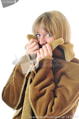 Image of woman winter coat