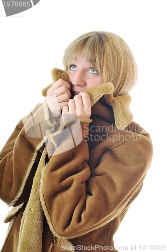 Image of woman winter coat