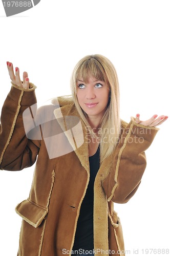 Image of woman winter coat