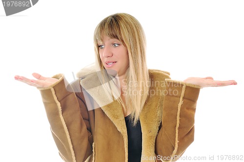 Image of woman winter coat