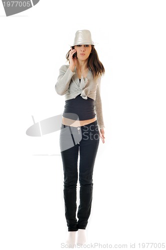 Image of woman isolated 