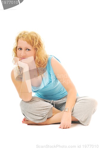 Image of woman isolated 