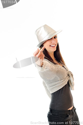 Image of woman isolated 