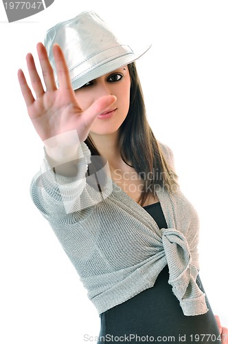 Image of woman isolated 