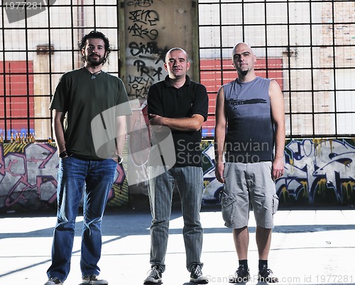 Image of three man group 