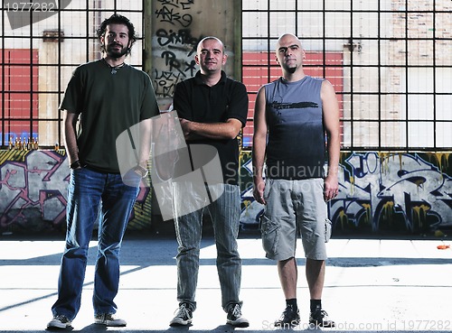 Image of three man group 