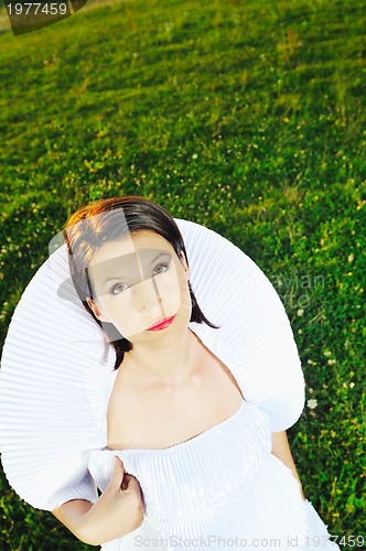 Image of bride outdoor ;)