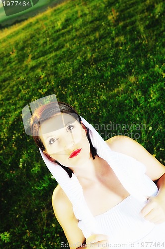 Image of bride outdoor ;)