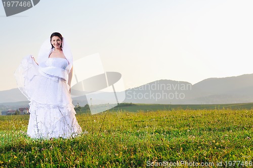 Image of bride outdoor ;)