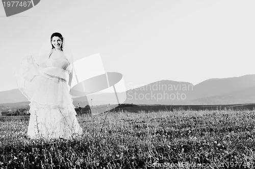 Image of bride outdoor ;)