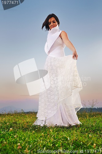 Image of bride outdoor ;)