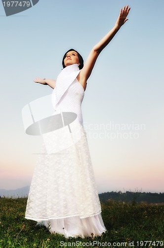 Image of bride outdoor ;)