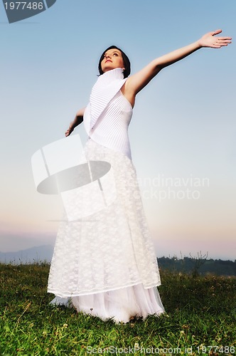 Image of bride outdoor ;)