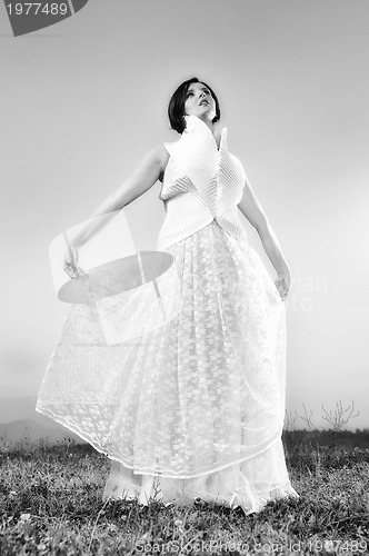 Image of bride outdoor ;)