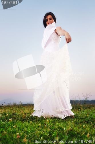 Image of bride outdoor ;)