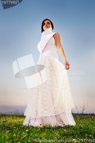 Image of bride outdoor ;)