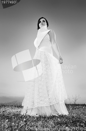 Image of bride outdoor ;)