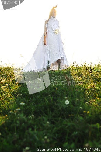 Image of bride outdoor ;)