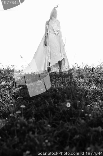 Image of bride outdoor ;)