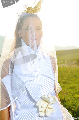 Image of bride outdoor ;)