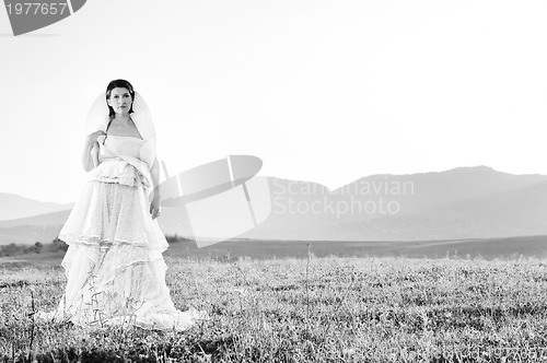 Image of bride outdoor ;)