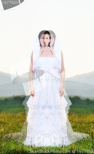 Image of bride outdoor ;)