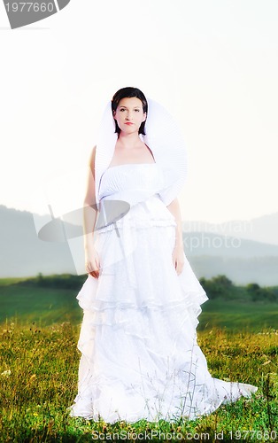 Image of bride outdoor ;)