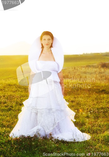 Image of bride outdoor ;)