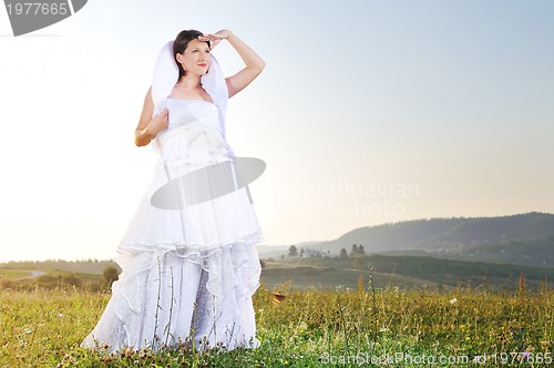 Image of bride outdoor ;)