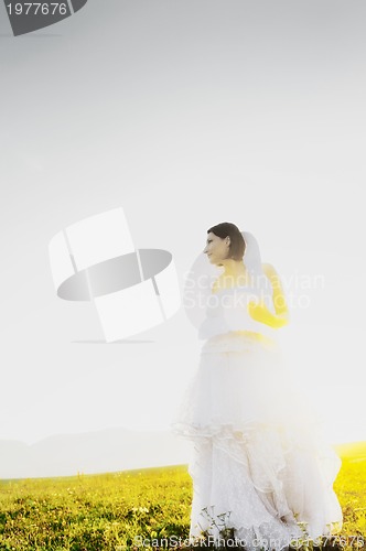 Image of bride outdoor ;)