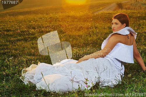 Image of bride outdoor ;)