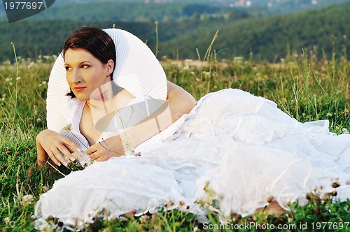 Image of bride outdoor ;)