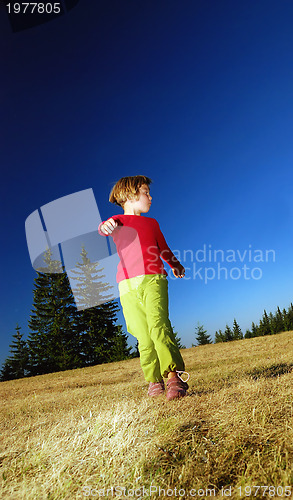Image of girl running
