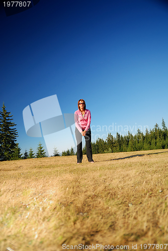 Image of woman running