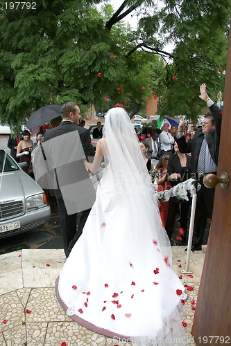 Image of Leaving the church
