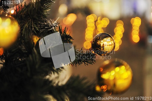 Image of xmas tree decoration