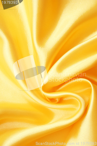 Image of Smooth elegant golden silk 